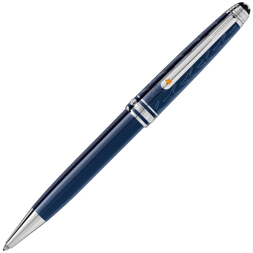 montblanc kugelschreiber meisterstueck resin le petit prince blau 118058 01 1